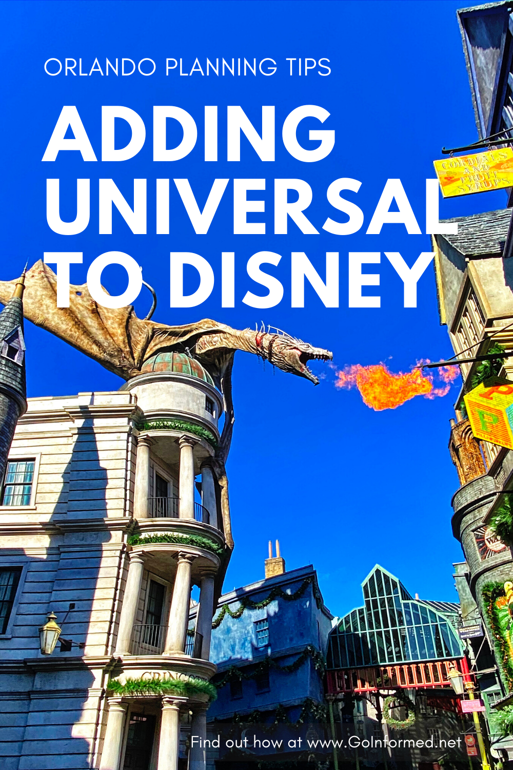  Hinzufügen eines Besuchs von Universal zu Ihrer Disney World-Reise