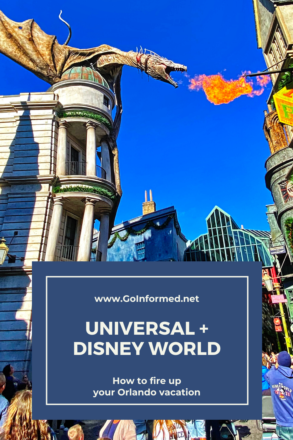 adăugarea unei vizite la Universal la călătoria Disney World