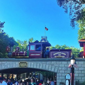 Disneyland train
