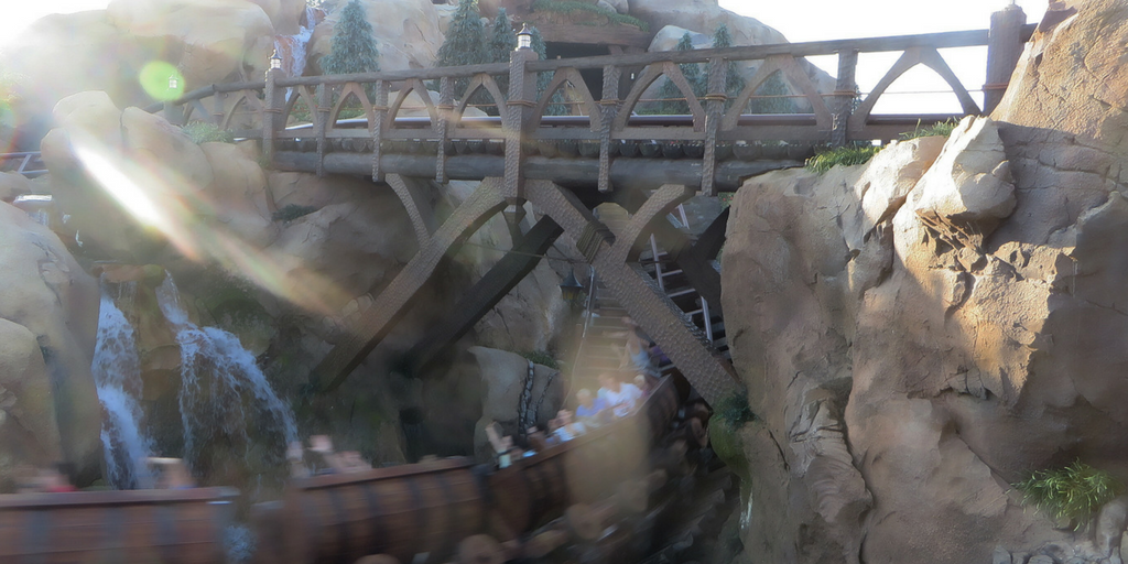 Seven Dwarfs Mine Train at Disney World's Magic Kingdom