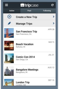 Create and manage your itinerary with the TripCase app.