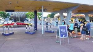 Guests With Breakfast Reservations Enter Through A Special Line at the Park