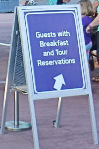 Guests With Breakfast Reservations Should Look For The Entry Sign at the Park Gate