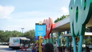Disney's Pop Century Resort Bus Stop