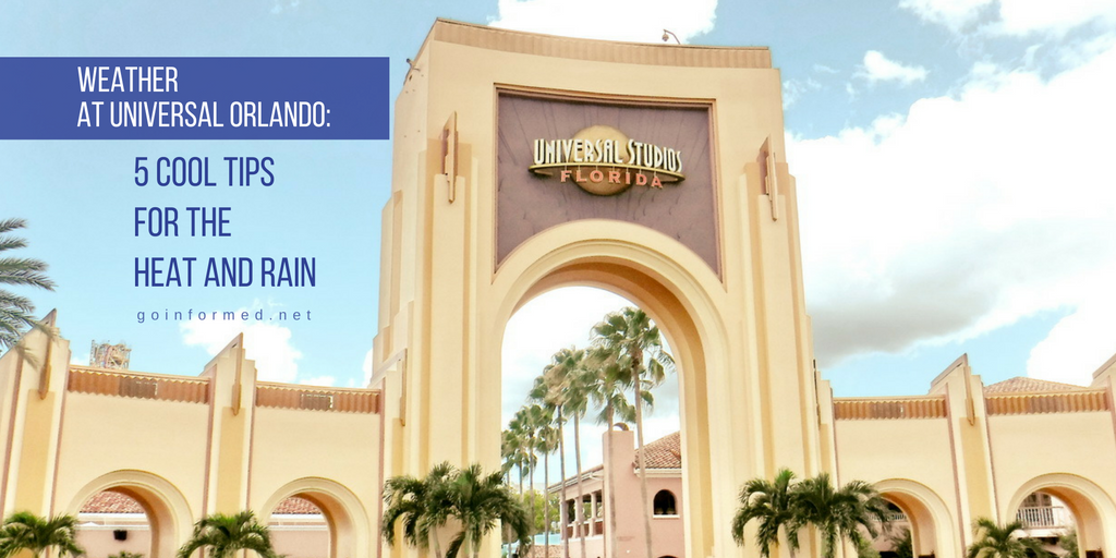 Cool tips for coping with the weather at Universal Orlando theme parks