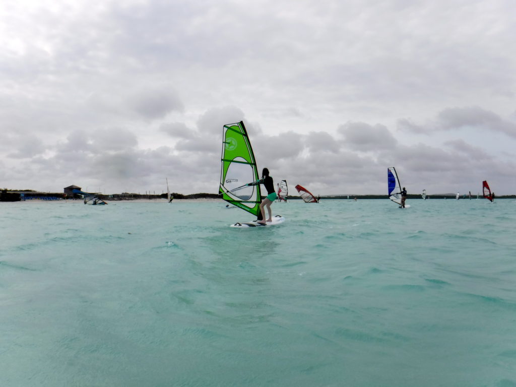 Bonaire's Lac Bay is a world-class windsurfing destination