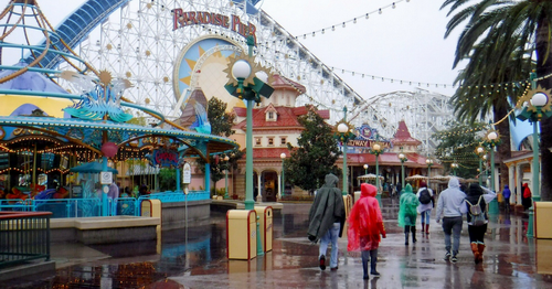 Make the best of a rainy day at California Adventure
