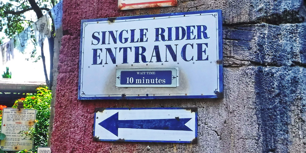 How to Use the Single Rider Line