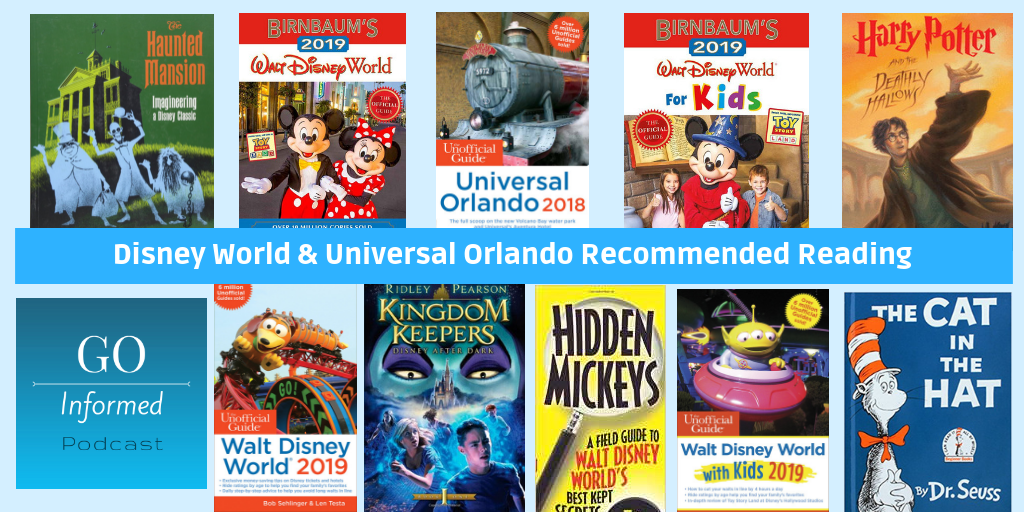 Recommended Universal Orlando and Disney World Books