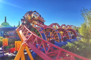 Slinky Dog Roller Coaster at Hollywood Studios Disney World