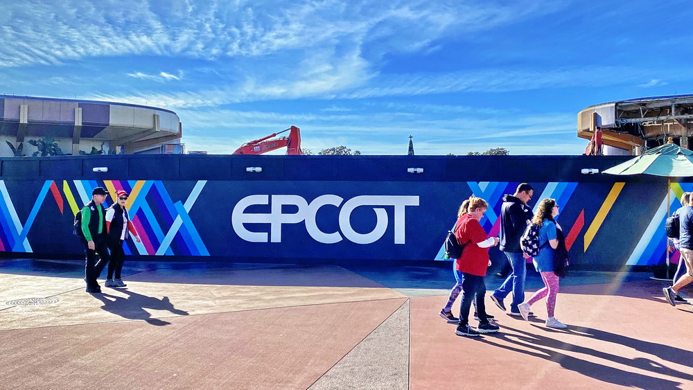 Construction at Epcot