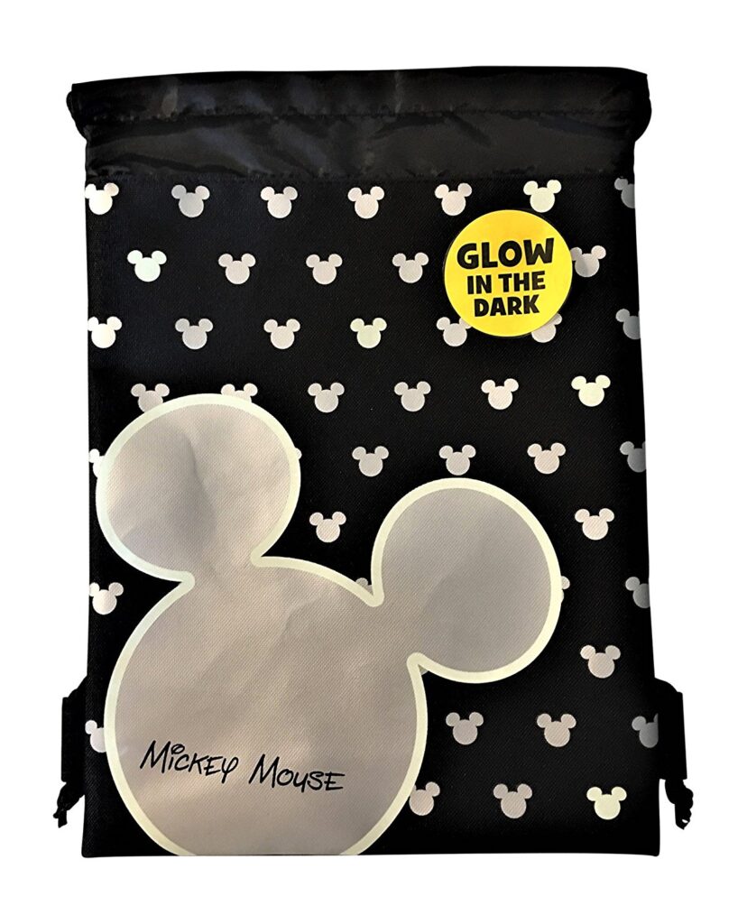 A drawstring backpack is a really convenient way to carry your extra stuff at Disney World.