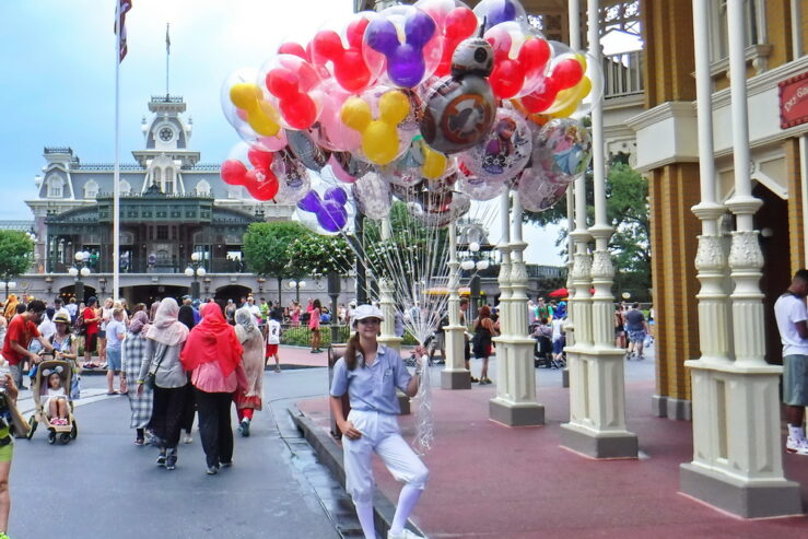 Main Street in Magic Kingdom, Disney World