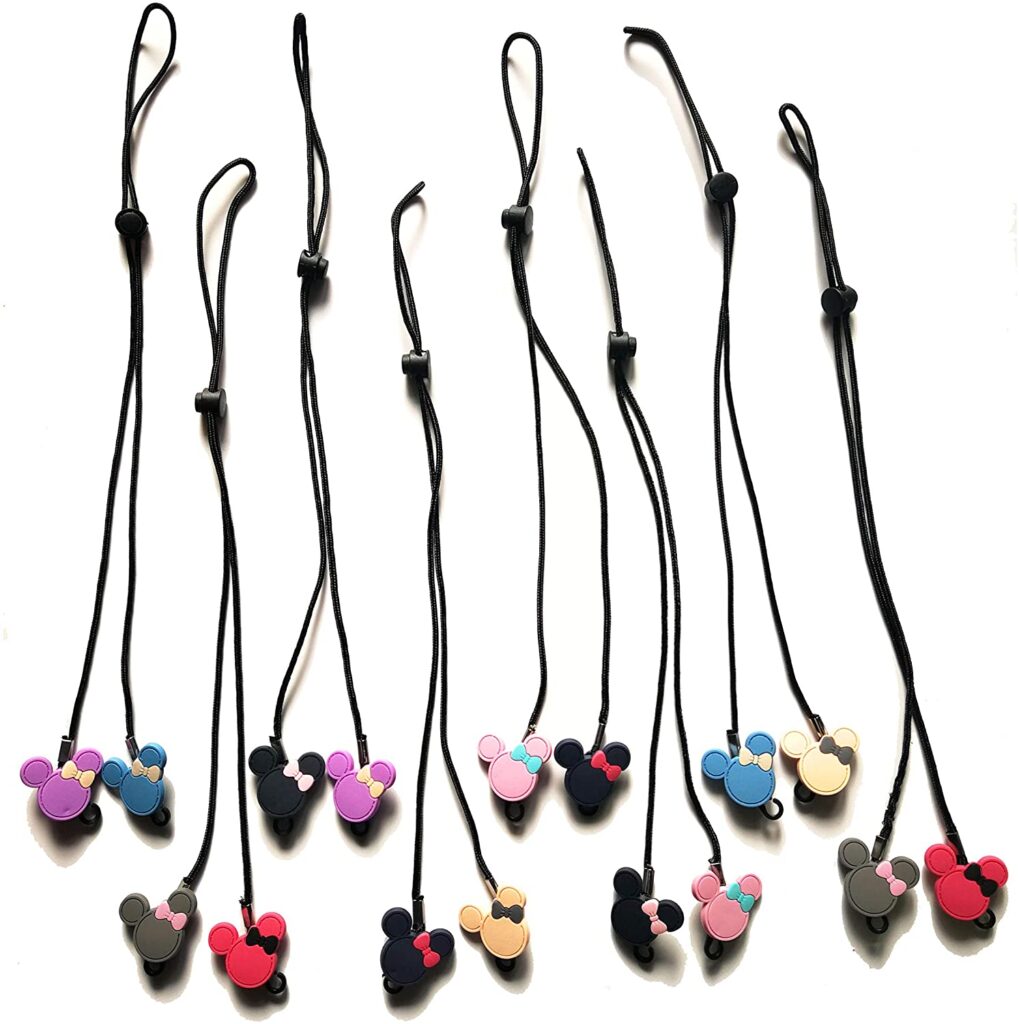 Minnie Mouse mask lanyards