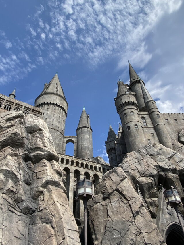 Hogwarts castle at Universal Studios Hollywood California