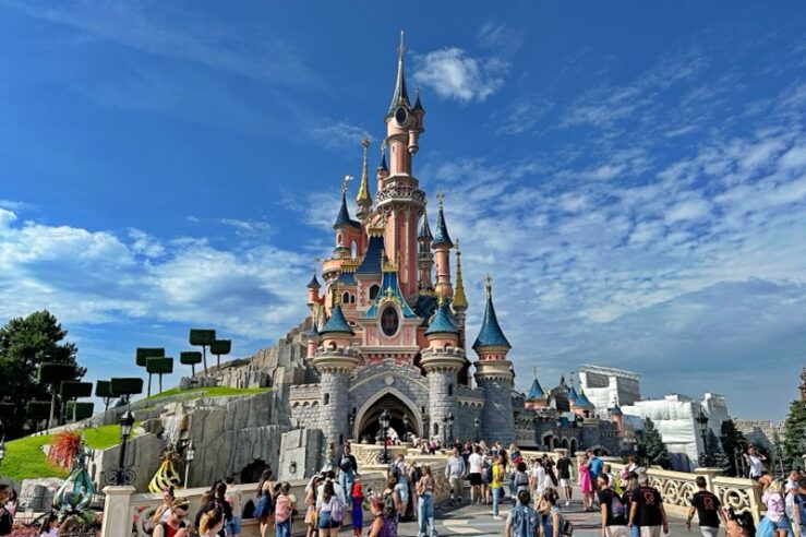 Sleeping Beauty castle at Disneyland Paris